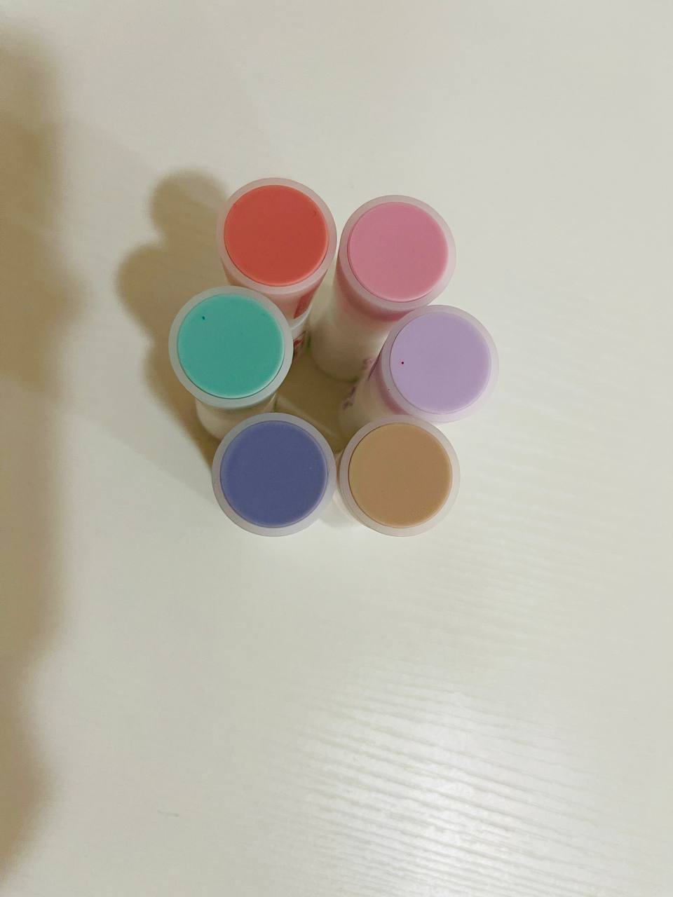 سێتی قەڵەمی هایلایتی ڕەنگاو ڕەنگ